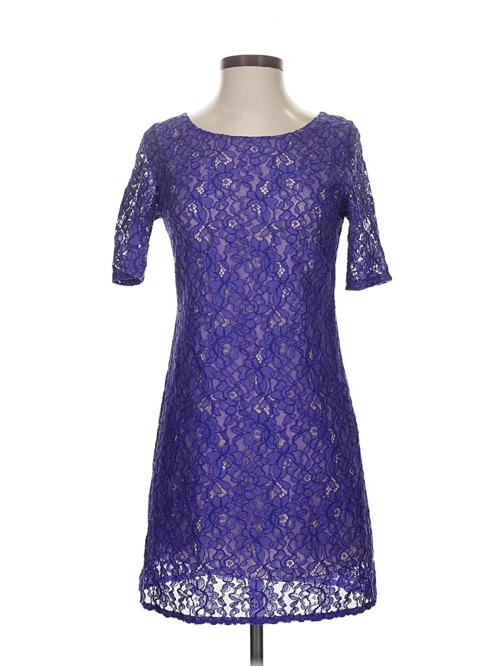 Shoshanna Violet Lace Shift Dress